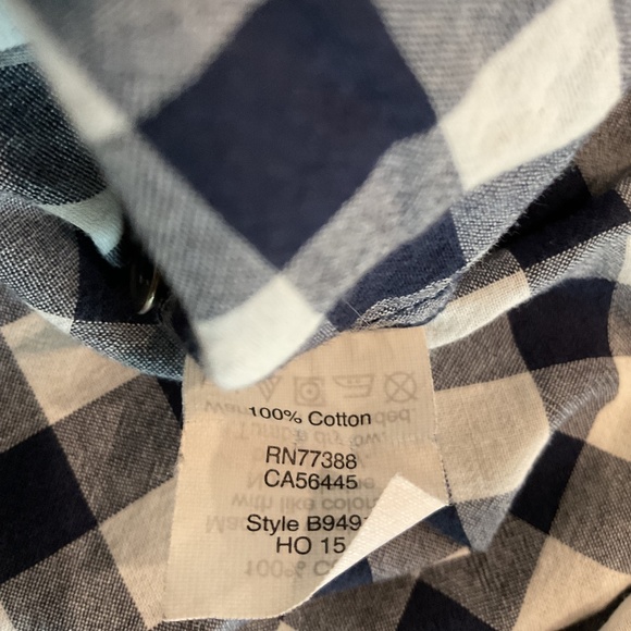 Three J Crew Factory Button Down Shirts Size Small see flaws in description - Picture 15 of 15